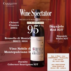 Set 6 vín  vín Carpineto Toskánsko 